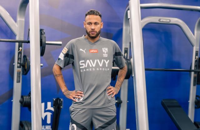 统计-右大腿股四头肌伤 内马尔利雅得新月首秀推迟1月